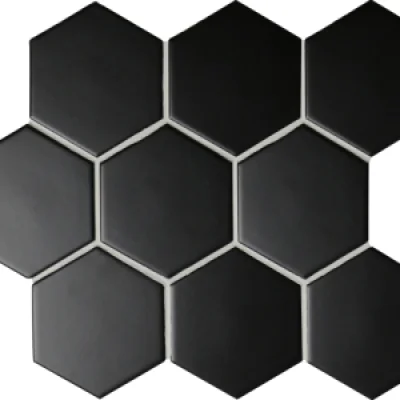 Classica Hexagon 95mm Black Matt