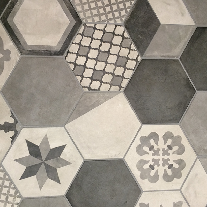 1741 Hexagonal Decor Mix